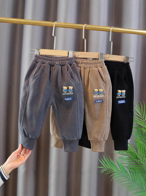 パンツ キッズ ベビー 男の子 女の子 春秋 長ズボン スポーツカジュアル コットン 柔らかい キャラクタ..