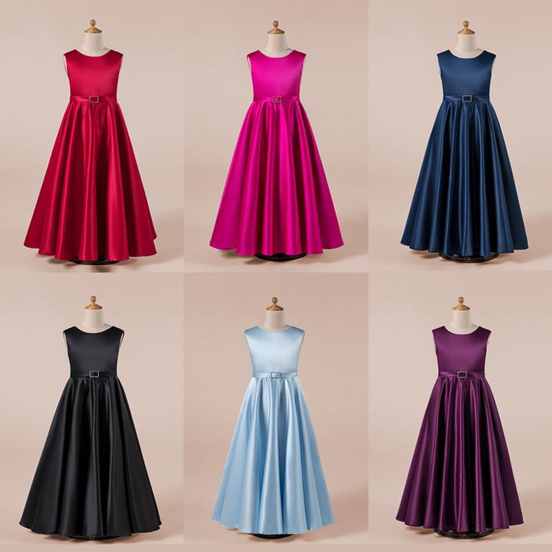 キッズ 女の子 ドレス 子供 フォーマル プリンセス ロング丈 発表会 演奏会 舞台 司会 イブニング セレ..