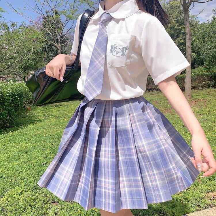 スカート レディース JK制服 学院風 学生服 通学用 チェック柄 プリーツ ミニ丈 Aライン ポリエステル かわいい 清楚感 普段使い カジュアル