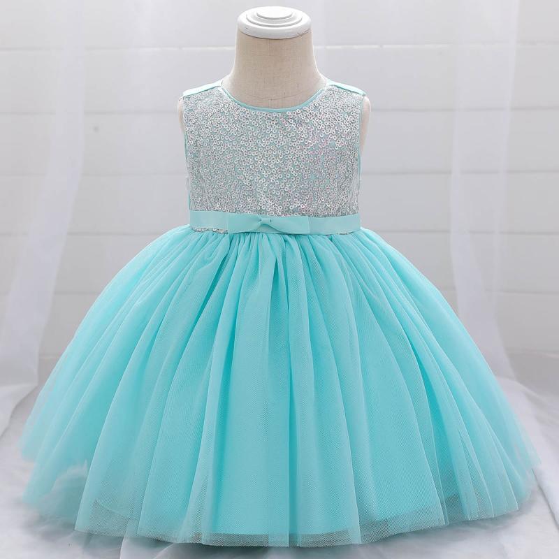 ワンピース 女の子 子供服 誕生日 発表会 演奏会 フォーマルドレス パーティー スパンコール キラキラ ボリューム チュール リボン プリンセス かわいい ロング丈 記念撮影 ステージ衣装 華やか