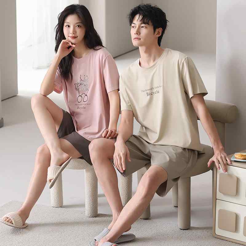 ・カテゴリ: パジャマ・主な素材: モダール 30%〜50%未満・デザイン: プルオーバー・厚さ: 約181-200g/平方メートル・ネックライン: クルーネック・袖丈: 五分袖・丈: ショートパンツ・機能: 快適、通気性、ルームウェア、普段使い・シーン: アウトドア、部屋着、ホテル浴場、ブライダル・サイズ展開: レディースM,L,XL,XXL、メンズL,XL,XXL,XXXL・スタイル: シンプルカジュアル