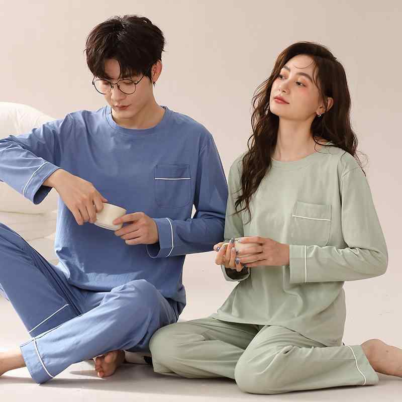 ・カテゴリ: セットアップ・主な素材: 綿95%以上・スタイル: プルオーバー・厚さ: 中厚・生地厚: 約181-200g/平方メートル・ネックライン: クルーネック・袖丈: 長袖・丈: ロングパンツ・機能: リラックス、通気性、睡眠、伸縮性、抗菌、ルームウェア、快適、外着用可・シーン: アウトドア、ホームウェア、ホテルスパ、ブライダルフォト・カラー展開: ディープグレー、ライトピンク、ロイヤルブルー、バニラグリーン、ミストブルー、ライトパープル、ネイビー、ライトアプリコットイエロー、スカイブルー・サイズ展開: M、L、XL、XXL、XXXL・デザインスタイル: シンプルカジュアル