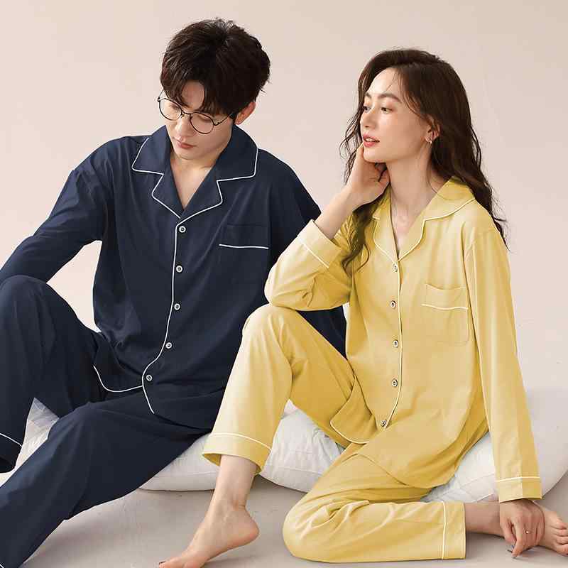 パジャマ レディース メンズ 抗菌 防ダニ 綿100% 高級感 長袖 ロング丈 ルームウェア 部屋着 快適 伸縮..