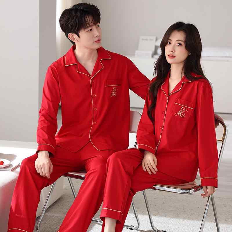 ・カテゴリ: パジャマ・主な素材: 綿95-100%・厚み: 181-200g/m²・ネックライン: 襟付き、ポロカラー・袖丈: 長袖・丈: 長ズボン・スタイル: カーディガン、シンプルカジュアル・機能: リラックス、通気性、睡眠、バスタイム、部屋着、涼感、快適、外着可能・適用シーズン: 夏、春、秋・適用シーン: アウトドア、部屋着、ホテルバス、ウェディング撮影・サイズ展開: レディースM, L, XL, XXL、メンズL, XL, XXL, XXXL