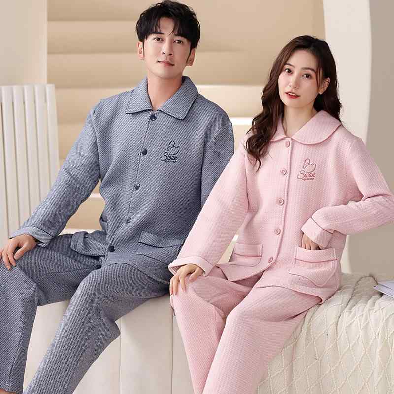 ・カテゴリ: セットアップ・生地: 純綿・スタイル: カーディガン・主な素材: 綿・ネックライン: 襟付き、ポロネック・袖丈: 長袖・パンツ丈: 長パンツ・用途: リラックス、ルームウェア、外出・シーン: アウトドア、ホーム・カラー展開: ダスティピンク、ダークブルー、ライムグリーン、ダークグレー、オレンジレッド・サイズ展開: M、L、XL、XXL、XXXL・主な素材含有量: 90%〜95%・テイスト: スウィートカジュアル