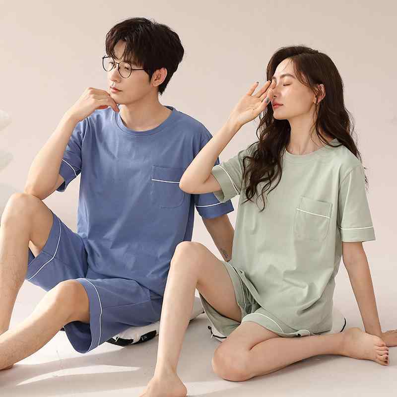 ・カテゴリ: セットアップ・主な素材: 綿90%〜95%未満・デザイン: プルオーバー・厚さ: 薄手・ネックライン: クルーネック・袖丈: 半袖・丈: ショートパンツ・用途: カジュアル、ルームウェア、普段着・シーン: アウトドア、ホーム・カラー展開: ネイビー、ライトアプリコット、ダークグレー、ライトピンク、スカイブルー、コバルトブルー、バニラグリーン、ミストブルー、ライトパープル・サイズ展開: M、L、XL、XXL、XXXL・スタイル: シンプルカジュアル