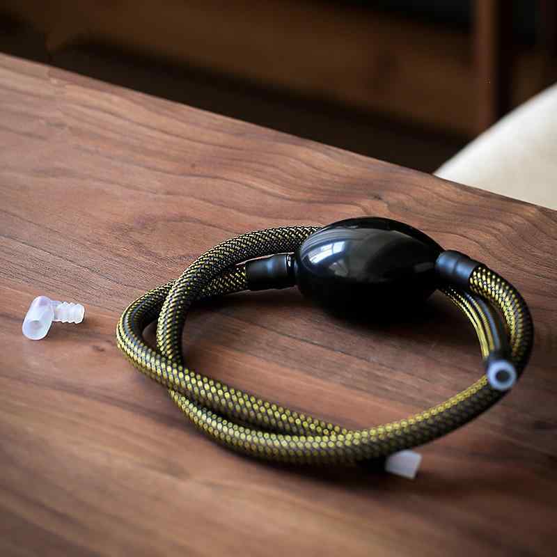 茶道用品 茶盤用 排水ホース 吸水ボール ポンプ式 自動排水 フレキシブル ソフトタイプ ドレンパイプ ..