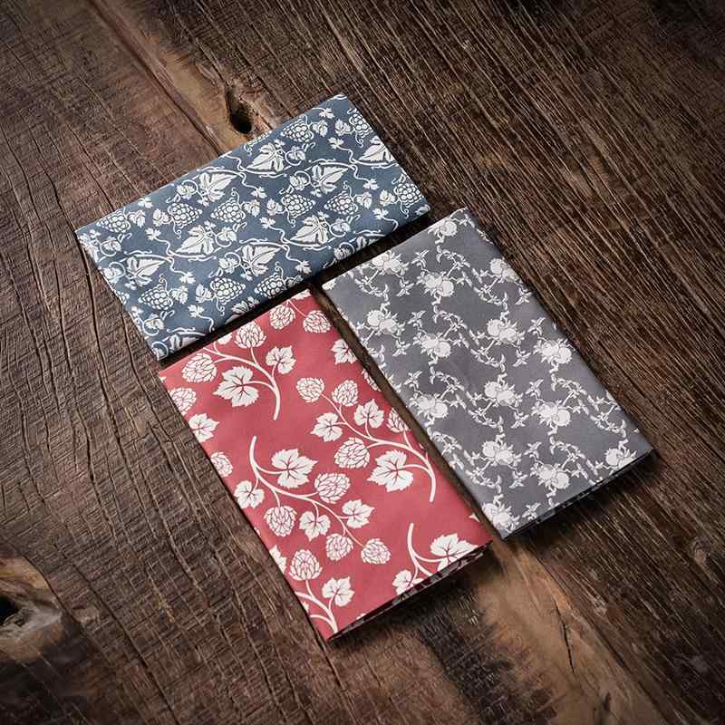 茶巾 小型 Sサイズ 綿麻 リネンブレンド 吸水性 速乾 両面 リバーシブル 中国風 和モダン 茶道 抹茶 煎茶 茶道具 お手入れ用 茶敷 茶席 ティーマット ランチョンマット