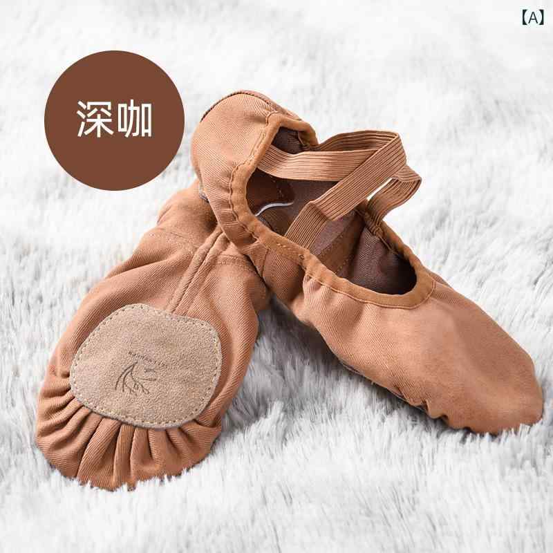 ["・カテゴリ: ダンスシューズ、ヨガシューズ・厚さ: 厚手・対象年齢: 大人・性別: 女性・靴底素材: レザー・機能: 速乾、通気性、耐摩耗性、衝撃吸収、静電気防止・用途: バレエ、モダンダンス、ラテンダンス・アッパー素材: レ...