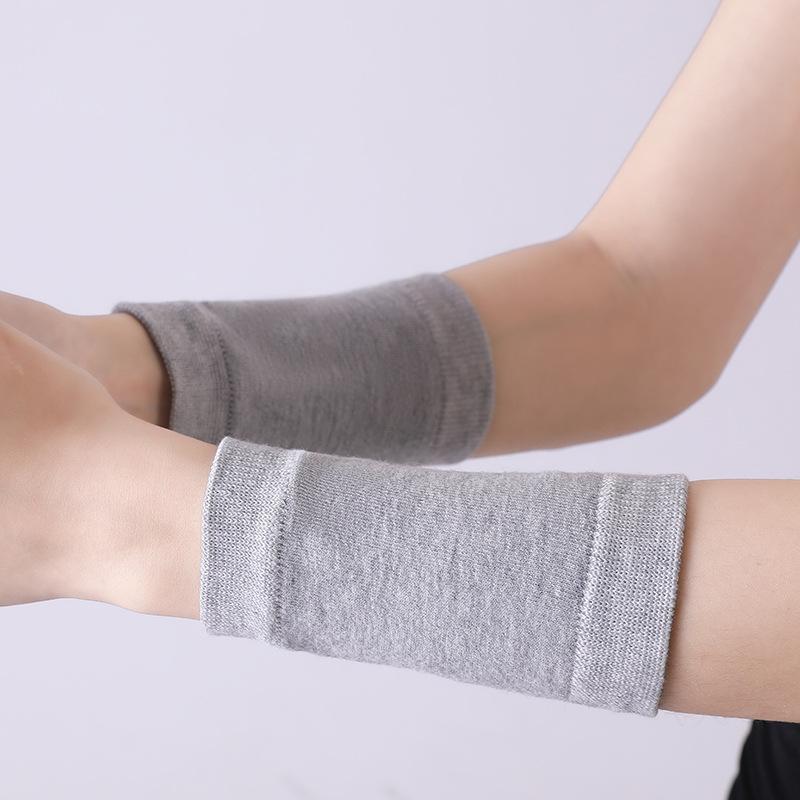 手首サポーター 男女兼用 コットン ニット 通気性 吸汗性 スポーツ用 リストバンド プロテクター アウ..