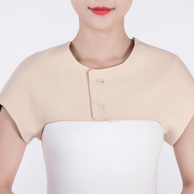 肩ウォーマー 男女兼用 秋冬 厚手 裏起毛 フリース素材 ゆったり 首元 背中 保温 あったか 就寝時 部屋着 普段使い 冷え対策 やわらか 肌触り ブラック グレー ベージュ