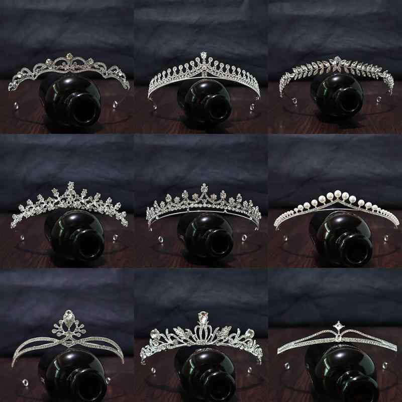 ヘアアクセサリー 女の子 王冠 クラウン 花嫁 ブライダル ウェディング 結婚式 誕生日 バースデー 発表..