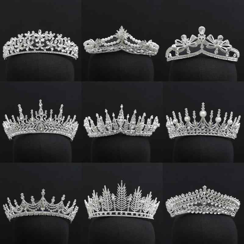 ヘッドドレス レディース ブライダル花嫁 結婚式 パーティー ティアラ クラウン 髪飾り ヘアアクセサリ..