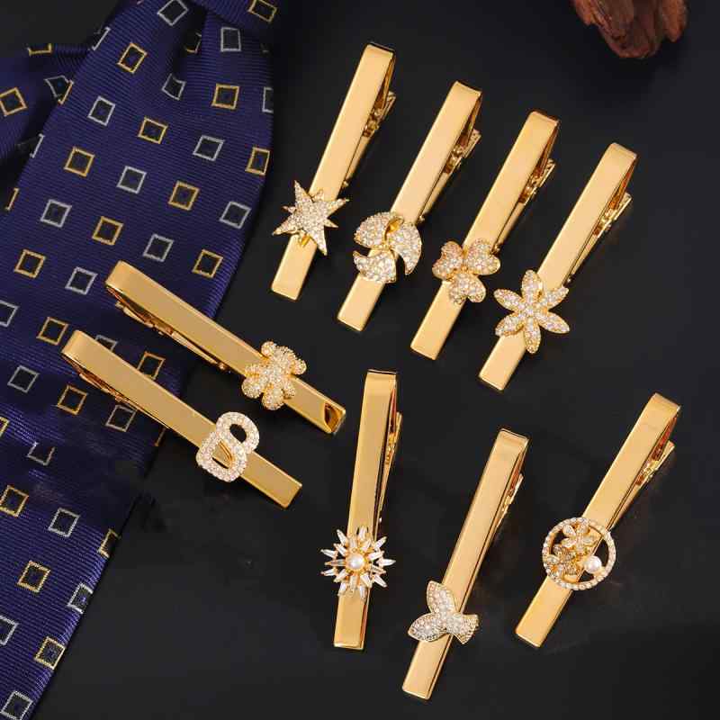 ネクタイピン メンズ 男性用 高級感 上質 スタイリッシュ エレガント フォーマル ビジネス スーツ ネクタイ アクセサリー パール パール ジルコニア タイピン 銅製 電気メッキ加工 モチーフデザイン 結婚式 パーティー