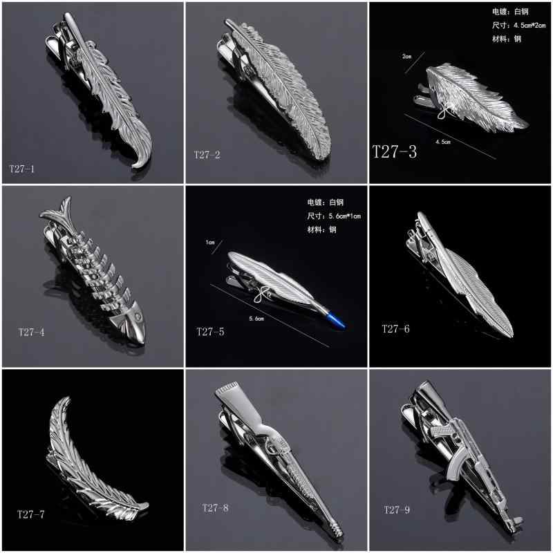 ネクタイピン メンズ 男性用 羽根 魚の骨 万年筆 銃器 剣 刀 斧 パイプ レンチ 髭 ゴルフモチーフ 銅製 電気メッキ加工 上品 個性的 おしゃれ 結婚式 ビジネス ギフト プレゼント