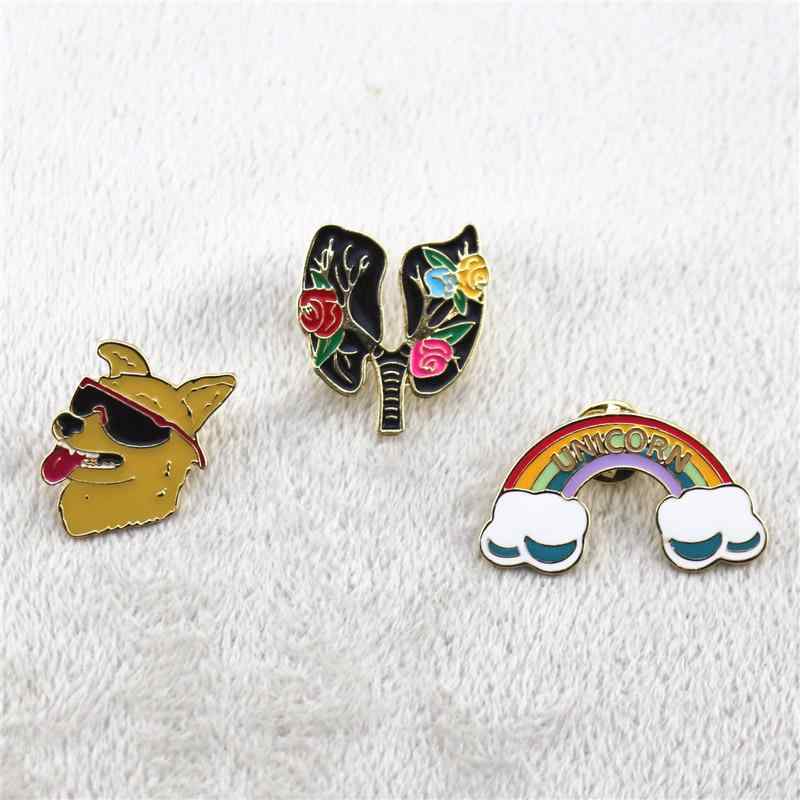 ラペルピン メンズ レディース ユニセックス 韓国ファッション 解剖学的 心臓 ドロップオイル エナメル..