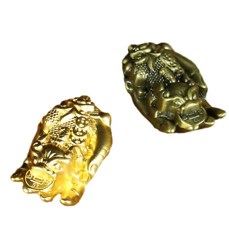 掌玩物 メンズ 貔貅 仏手 アンティーク調 合金製 置物 インテリア オブジェ 金運招来 ラッキーアイテム 風水 中国風 レトロ 手遊び コレクション 重厚感 ...