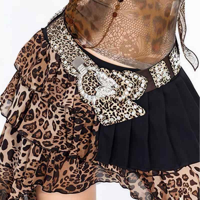 ベルト レディース レトロ調 ワイドベルト PUレザー 太幅 ウエストマーク 革ベルト 合金バックル アンティーク風 金属装飾 ラインストーン ヒョウ柄 ピンバックル