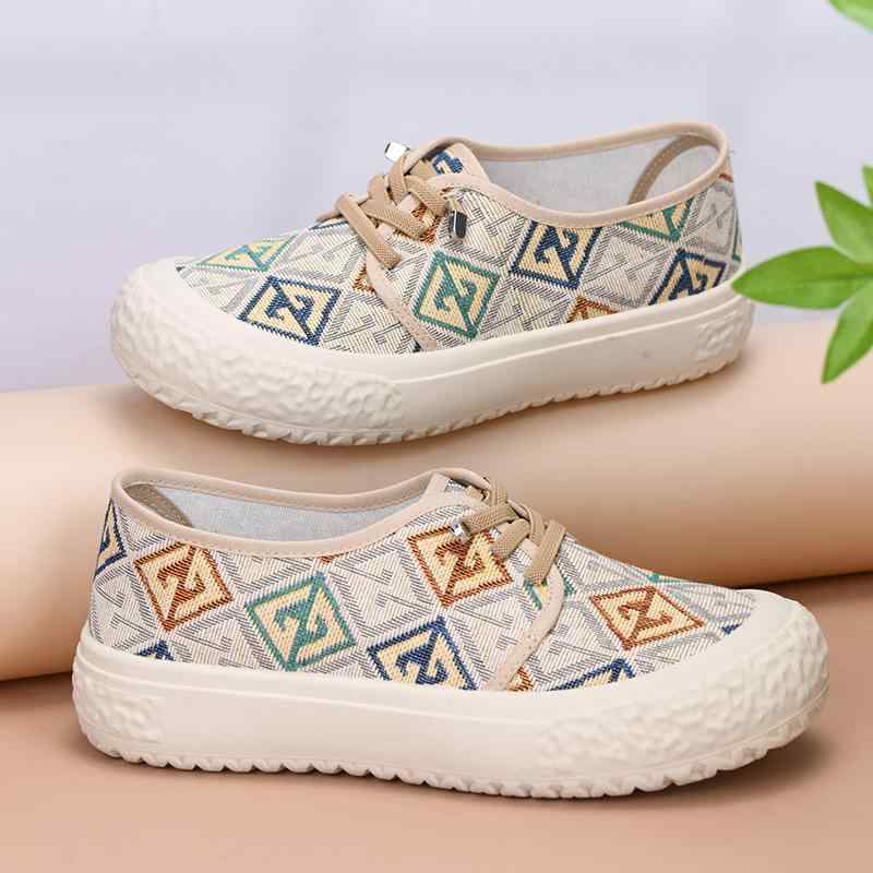 エスパドリーユ レディース 女性用 厚底 スリッポン スニーカー キャンバス 帆布 通気性 快適 軽量 カ..