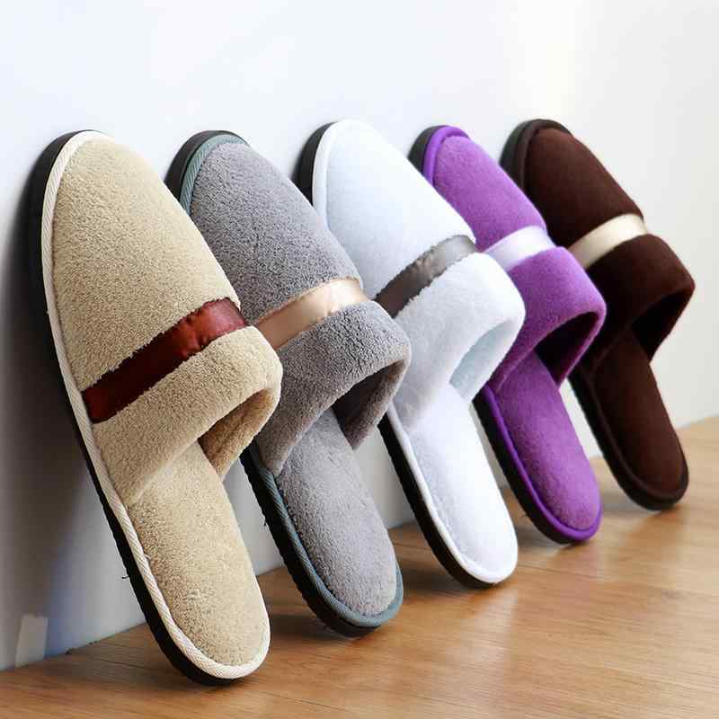 ルームシューズ スリッパ 来客用 家庭用 ホテル 民宿 旅行 出張 使い捨て 携帯 滑り止め 厚手 厚底 暖..