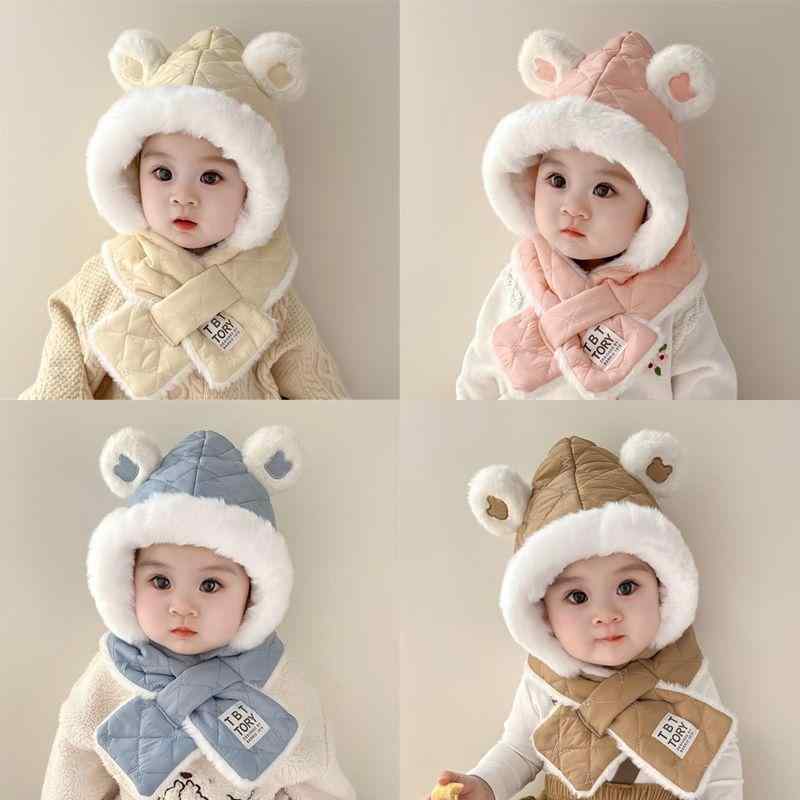 帽子 ベビー 赤ちゃん 乳幼児 男の子 女の子 秋冬 あったか 防寒 保温 防風 もこもこ ボア ふわふわ 耳..