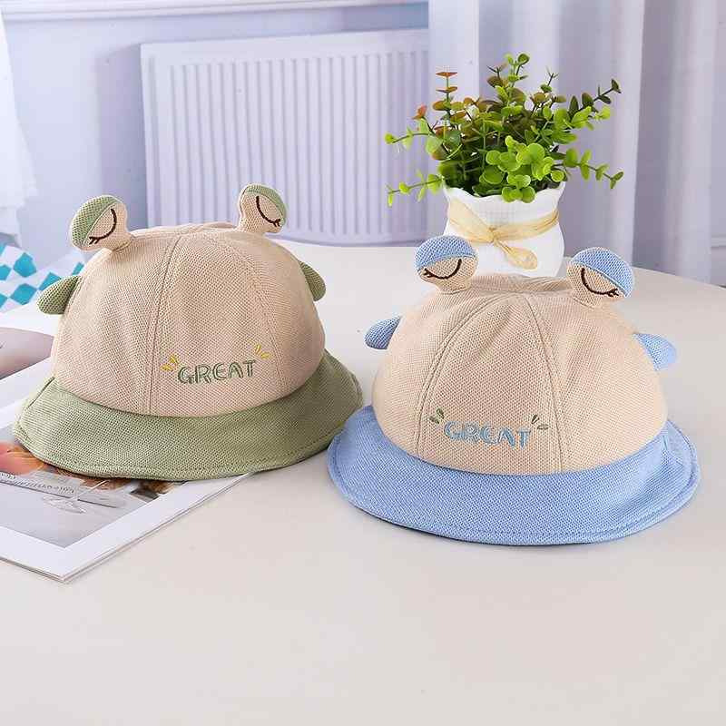 帽子 ベビー 男の子 女の子 超かわいい カートゥーン アニマルデザイン つば広 ワイドブリム 日よけ バ..