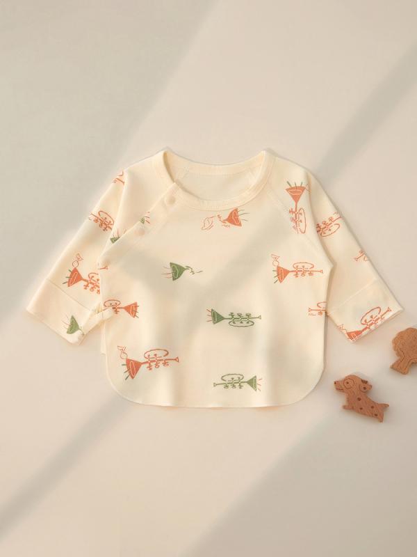 ベビー肌着 新生児 男女兼用 綿100% オーガニックコットン 肌に優しい 縫い目なし 柔らかい ソフト か..