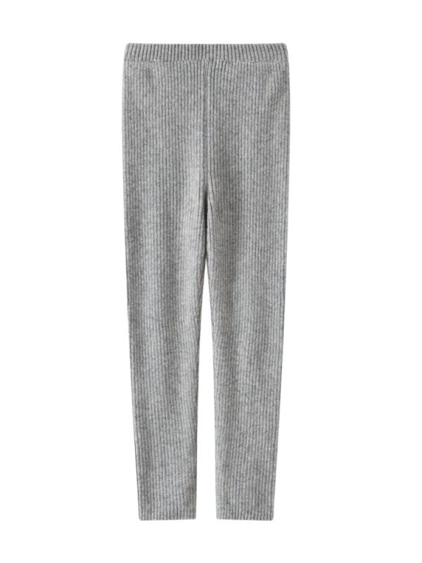 レギンス キッズ ジュニア 男の子 女の子 羊毛 ニットパンツ 厚手 あったか 防寒 ロング丈 ハイウエスト ウエストゴム 着痩せ スタイルアップ 伸縮性 シンプル ベーシック 秋冬 通学 普段使い 豊富なカラー ウール99%