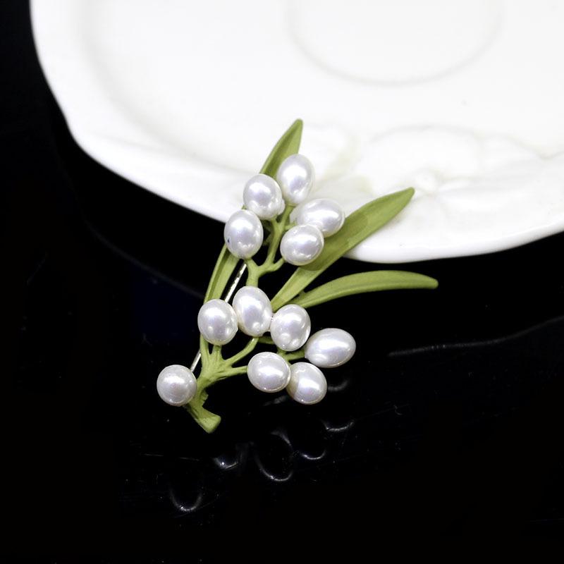 ブローチ レディース 韓国風 エレガント 気品 レトロ クラシック スタイリッシュ 宮廷風 ボタニカル フラワー 植物 花束 合金製 多機能 普段使い フォーマル 春夏(x2)