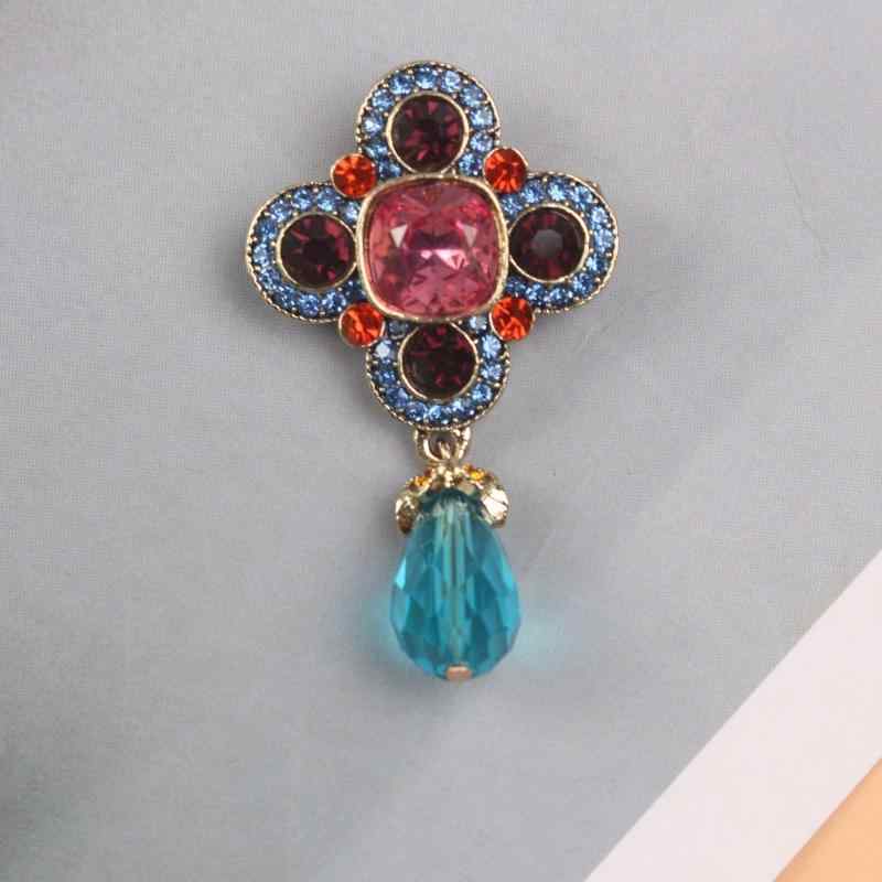 ブローチ レディース 欧米 ファッション アクセサリー コサージュ フラワーモチーフ 亜鉛合金 上品 エレガント 個性的 大人かわいい お..