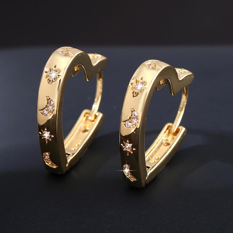 ピアス レディース ハート形 ジルコニア 銅製 高級感 上品 エレガント ファッション トレンド オフィス 通勤 デイリーユース 大人かわいい おしゃれ ゴールド シルバー ローズゴールド ピンクゴールド