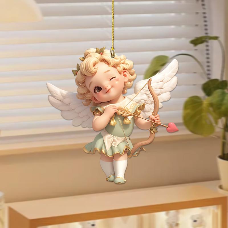 キーホルダー 女の子 かわいい エンジェル 天使 フェアリー 妖精 キューピッド アクリル バッグチャー..