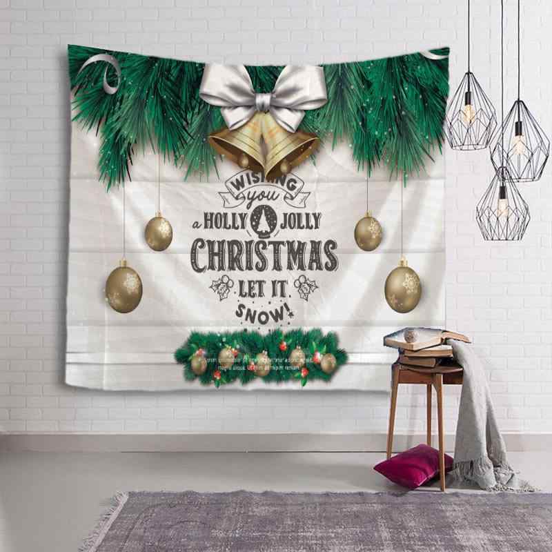 タペストリー 男女兼用 クリスマス 大判 背景布 ウォールデコレーション ポリエステル製 手洗い可 かわいい 長方形 リビング 寝室 書斎 部屋 インテリア 模様替え アートポスター