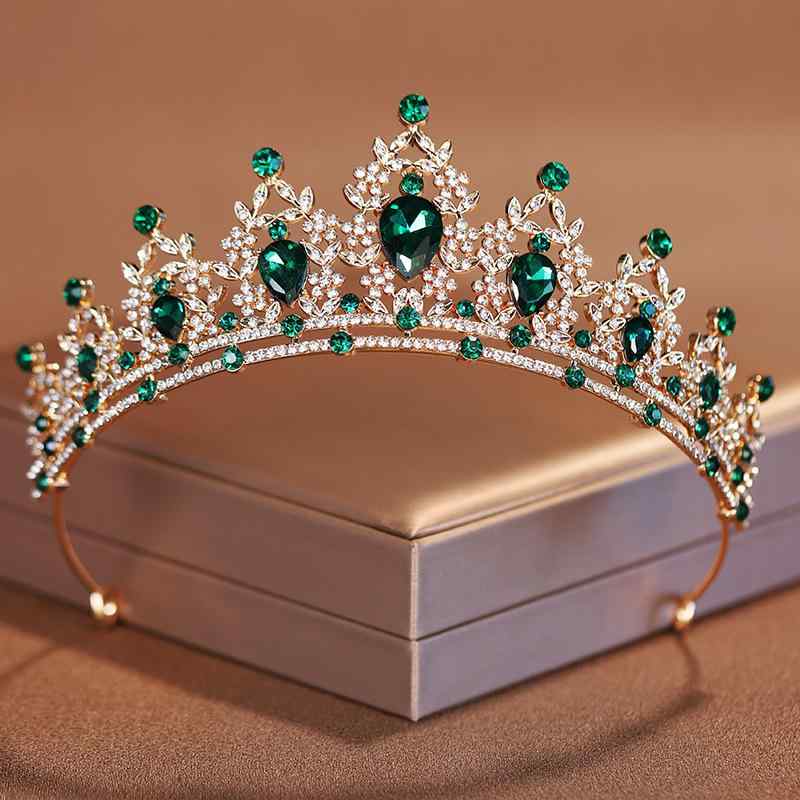 ヘアアクセサリー レディース 王冠 クラウン ティアラ 花嫁 ブライダル ウェディング 髪飾り プリンセス 成人式 誕生日 結婚式 イベント パーティー 発表会...