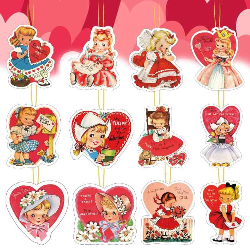 オーナメント 独立記念日 7月4日 愛国 木製 レトロ調 飾り付け チャーム 24個セット アメリカン イベント パーティー デコレーション 記念品