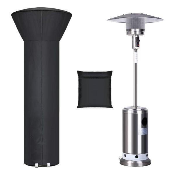 ヒーターカバー テラス パティオ 屋外用 大型 パラソル型 保護カバー 厚手 防水 防塵 耐久性 紫外線対..