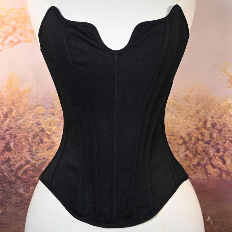 キャミソール レディース 欧米風 春夏 Vネック レースアップ セクシー タイト ウエストマーク コットン..