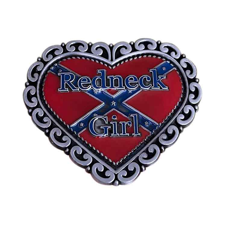 ベルトバックル メンズ 亜鉛合金 音楽 カントリーガール ハート ウエスタンスタイル 欧米風 平滑バック..