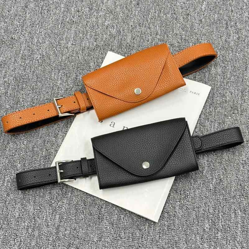 ウエストバッグ レディース 女性用 ライチ柄 シボ加工 PUレザー スマホポーチ キーケース カードケース..