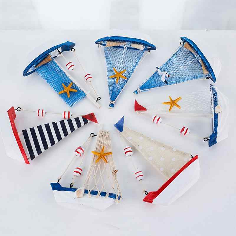 置物 無垢材 帆船模型 地中海風 おしゃれ かわいい インスタ映え 撮影小物 手作り インテリア雑貨 ディスプレイ ミニチュア