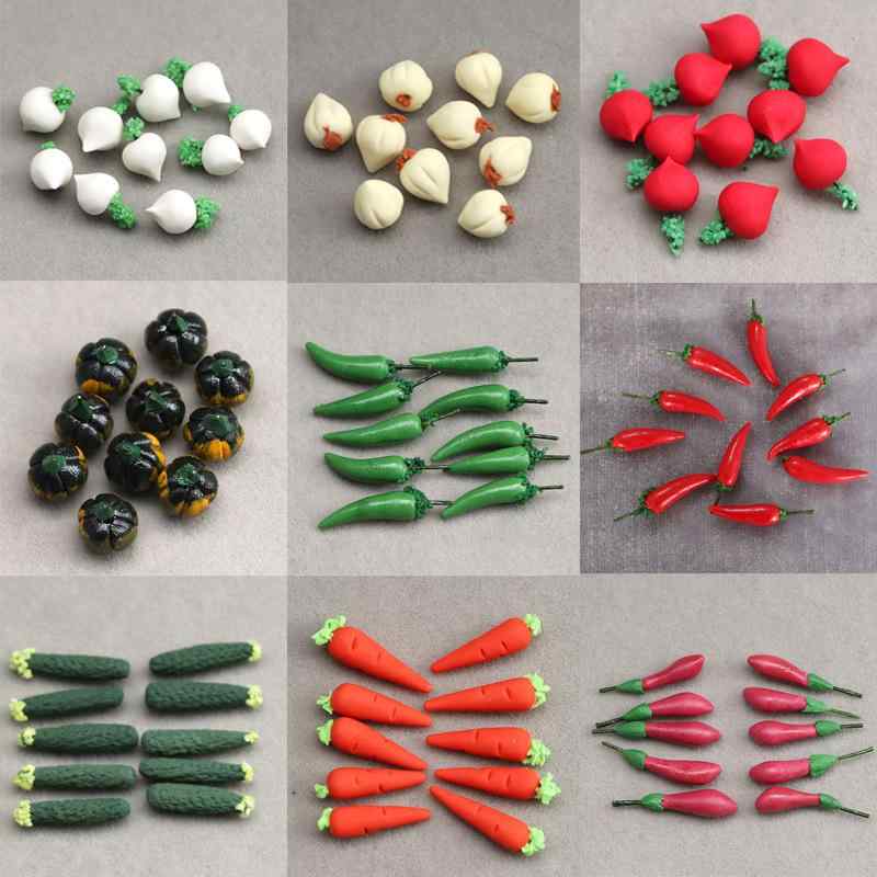 ミニチュア ドールハウス 1/12スケール 小物 アクセサリー 模型 置物 リアル 野菜 果物 食品サンプル ..