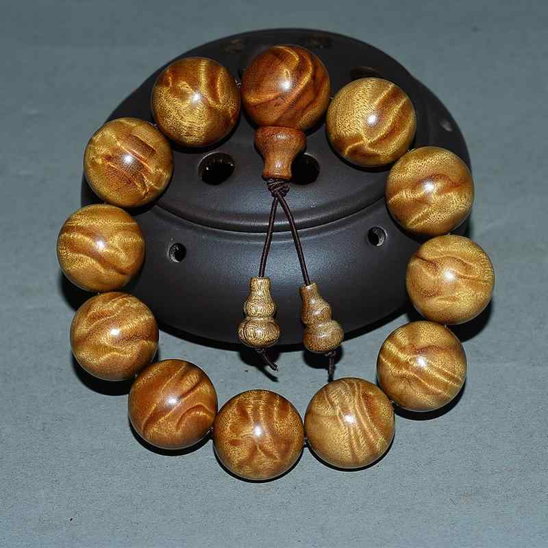 数珠 男性用 女性用 金糸楠木製 ブレスレット 念珠 木珠 車載 シフトノブ チャーム 車内 アクセサリー ..