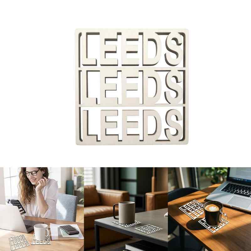 コースター レトロ アンティーク アメリカンスタイル おしゃれ 耐熱 防汚 木製 ウッド 薄型 四角 家庭用 店舗 カフェ用 インテリア雑貨