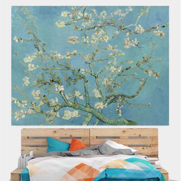 タペストリー ゴッホ 風景画 アート 壁掛け おしゃれ インテリア リビング 寝室 寮 背景布 SNS映え 模..