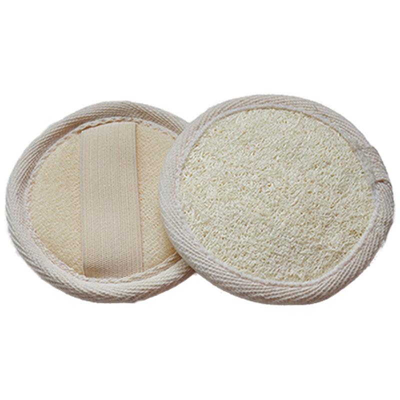 洗顔 ボディケア 天然ヘチマ スポンジ パッド クロス タワシ メイク落とし ピーリング 角質ケア 汚れ除..