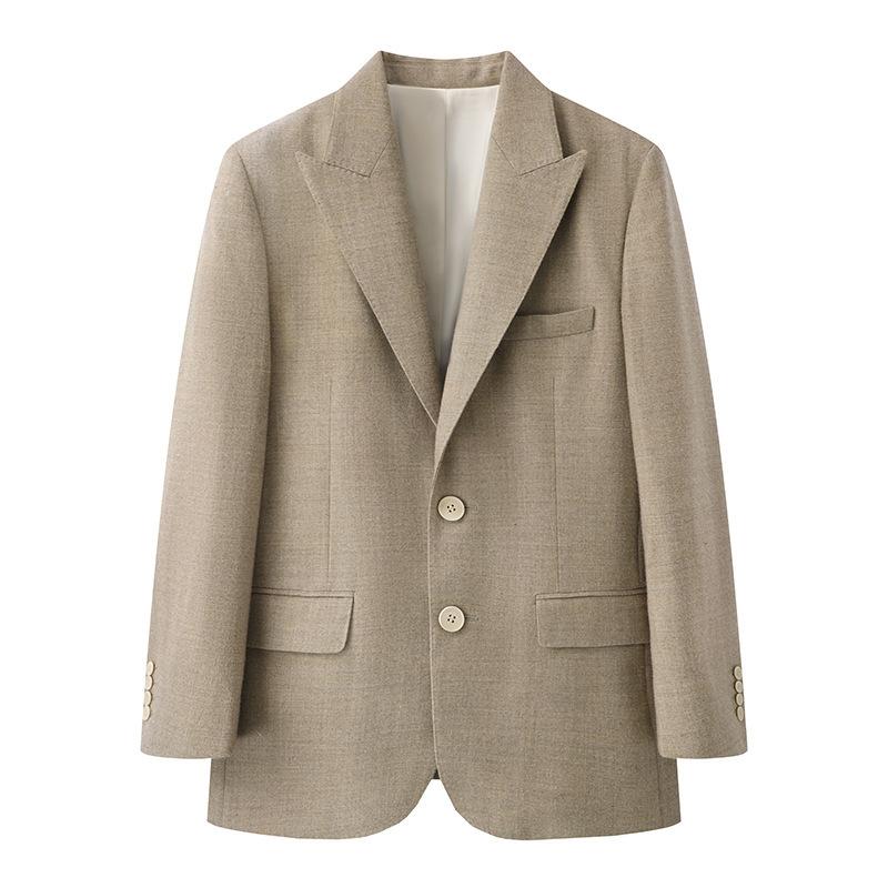 ジャケット レディース 春 ゆったり ルーズシルエット 着痩せ カジュアル 通勤 オフィス 普段使い 長袖..