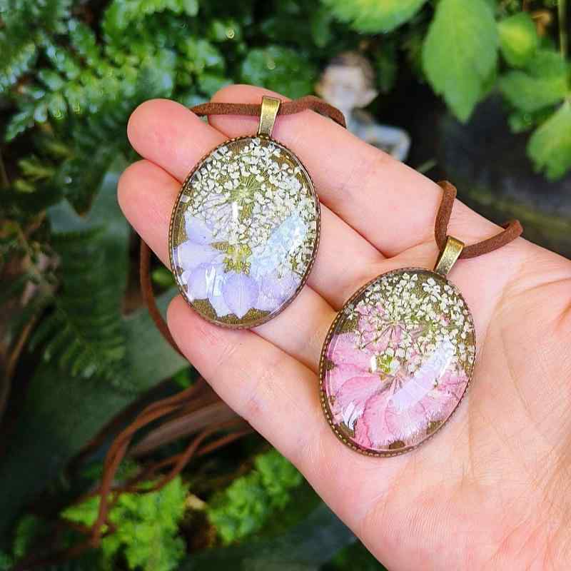 アクセサリー レディース ナチュラル レトロ アンティーク ハンドメイド オリジナル プリザーブドフラ..