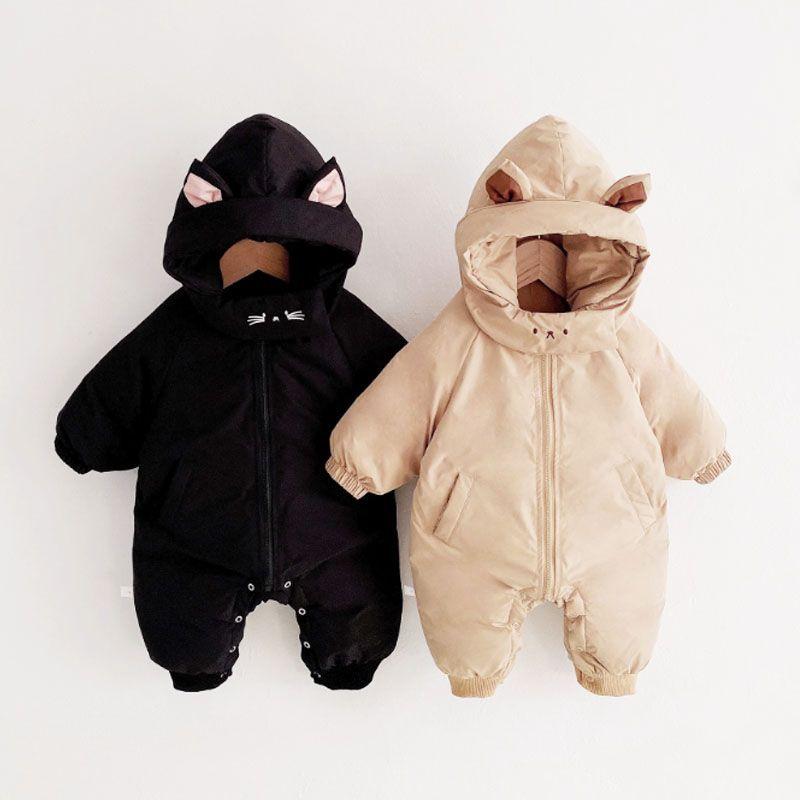 ・袖丈: 長袖・厚さ: 厚手・主な素材: 再生繊維・スタイル: カジュアル・タイプ: ロンパース・カラー展開: ブラック、カーキ・サイズ展開: 66cm, 73cm, 80cm, 90cm, 100cm・カテゴリ: ロンパース、カバーオール