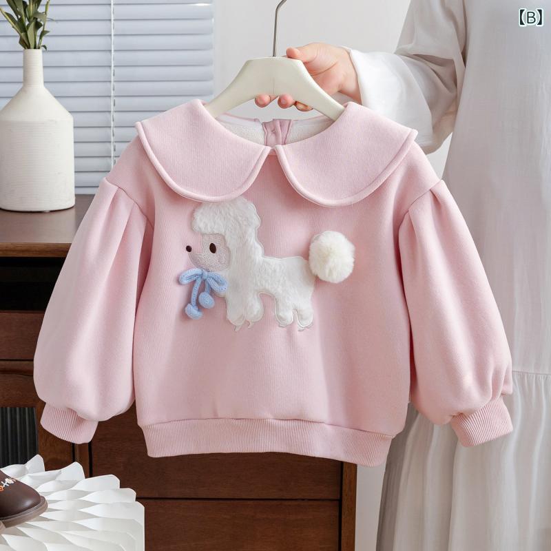 キッズ 女の子 セットアップ 裏起毛 厚手 スウェット トレーナー ロングパンツ 防...