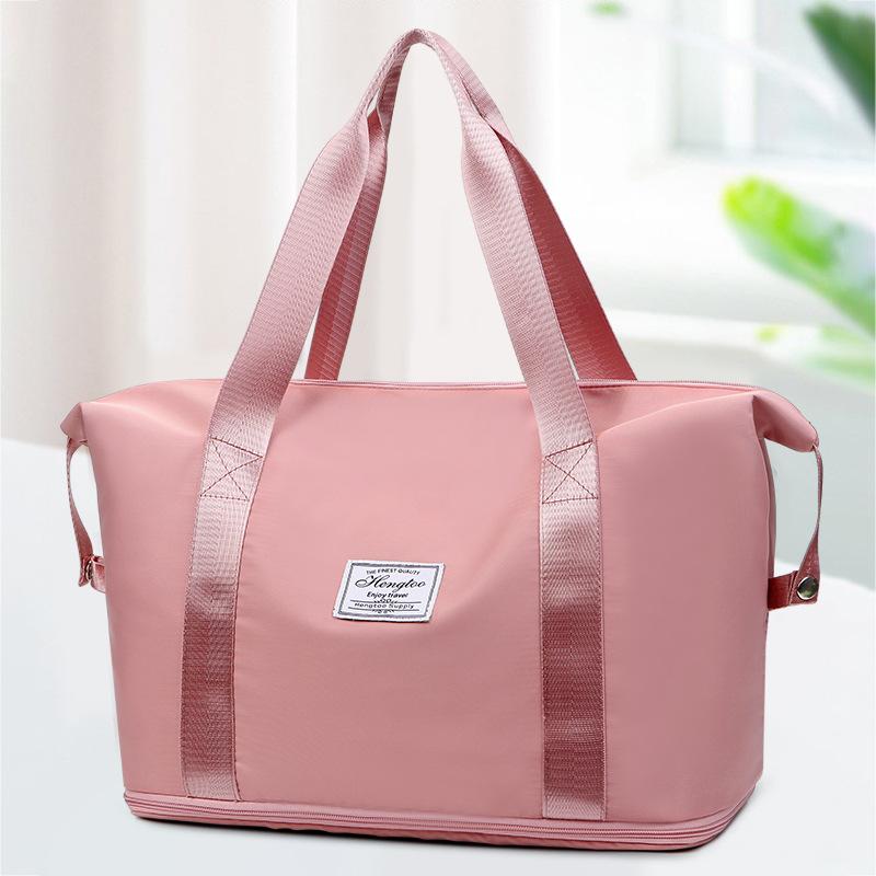 ・容量: 20-35L・主な素材: ナイロン・機能: 耐摩耗性・性別: ユニセックス・裏地素材: ポリエステル・柄: 無地・スタイル: アーバンミニマル・デザイン要素: ステッチ・カラー展開: グレー、タロパープル、ダークパープル、ピンク、ブラック、ブルー・サイズ展開: フリーサイズ・適用シーン: カジュアル旅行